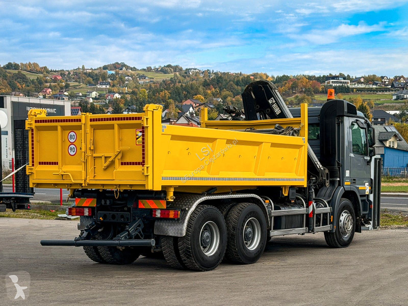 Kamion Mercedes ACTROS * KIPPER 4,80 + KRAN / 6x4