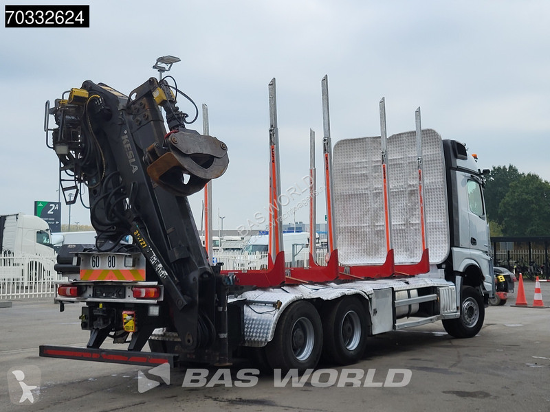 Kamion Mercedes 3363 6X4 Kesla 2117ZT Crane...
