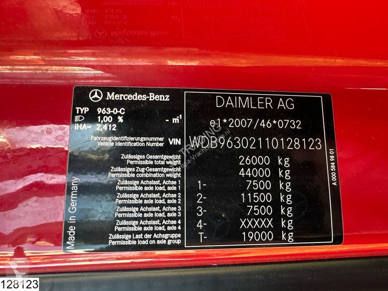 Vrachtwagen Mercedes 2548 EURO 6, 6x2, Lift...