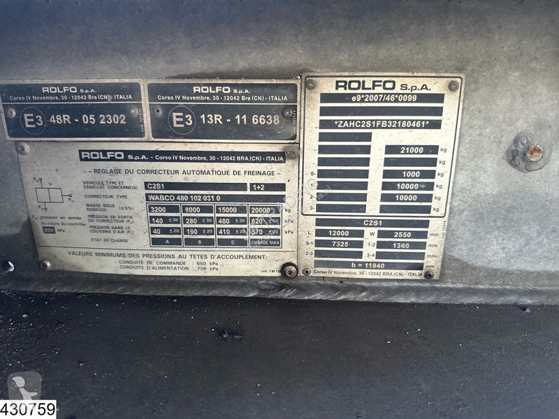 Teherautó Scania 410 EURO 6, Retarder, Rolfo,...