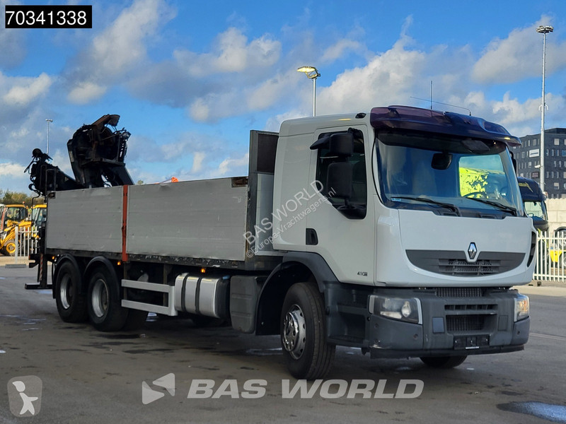 Kamion Renault 410 6X4 HIAB 166 S DUO Crane...