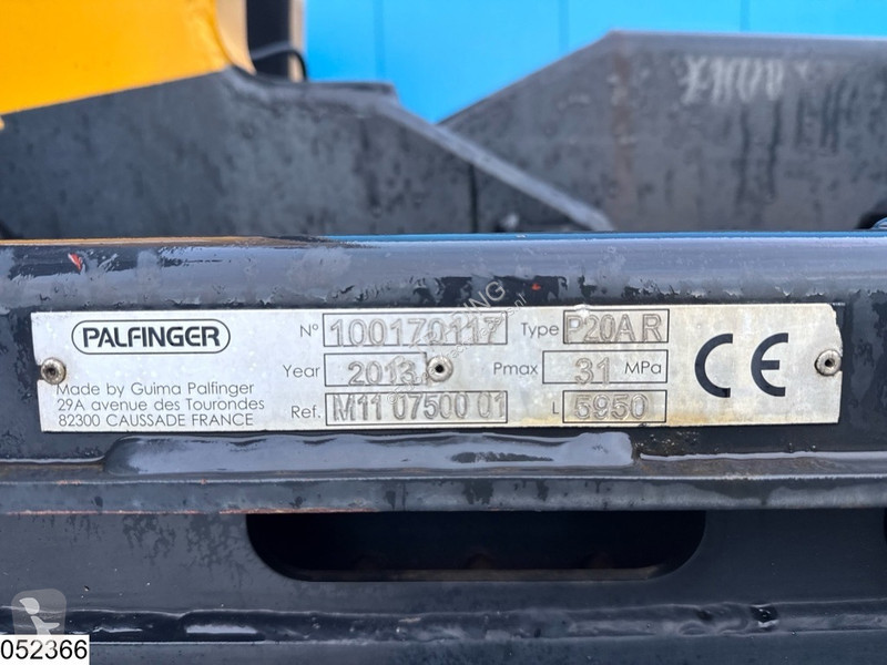 Kamion MAN 33 480 6x4, EURO 5, Palfinger, Retarder