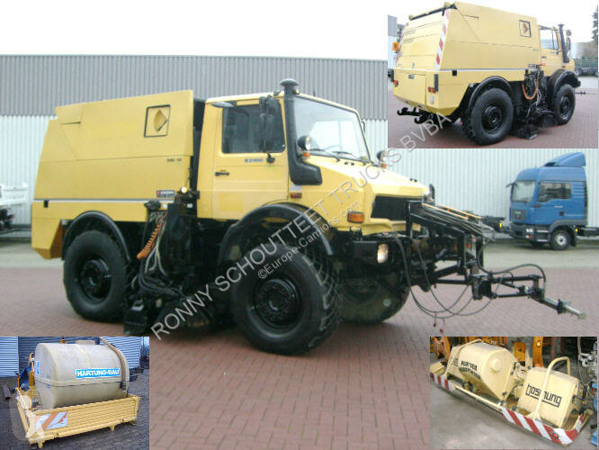 Vrachtwagen Unimog AUGL Kehrmaschine KMU88H...