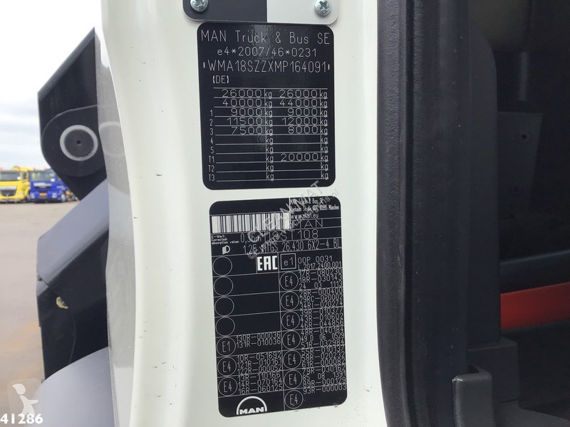 Kamion MAN 26.430 HMF 23 ton/meter laadkraan