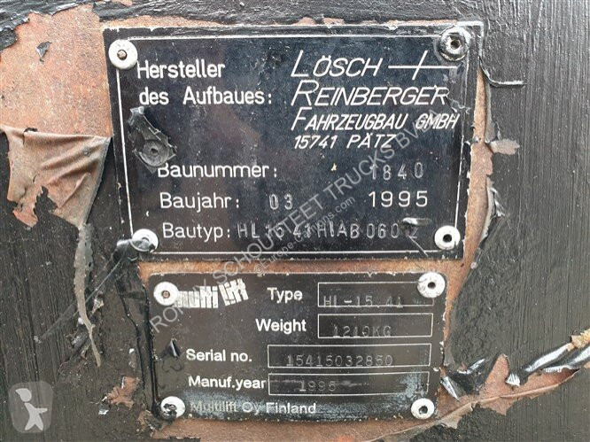 Camion MAN 14.152 F 4x2 BB 14.152 F 4x2 BB mit...