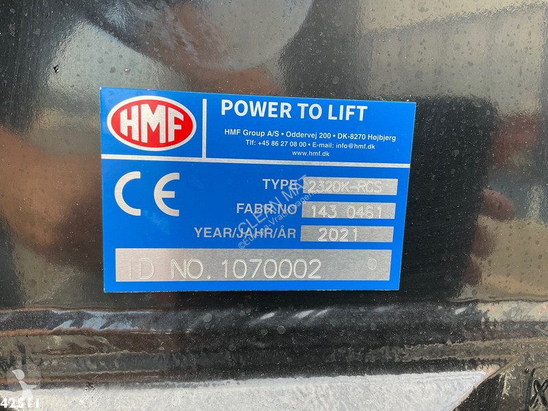 Camion DAF FAN  430 HMF 23 Tonmeter laadkraan