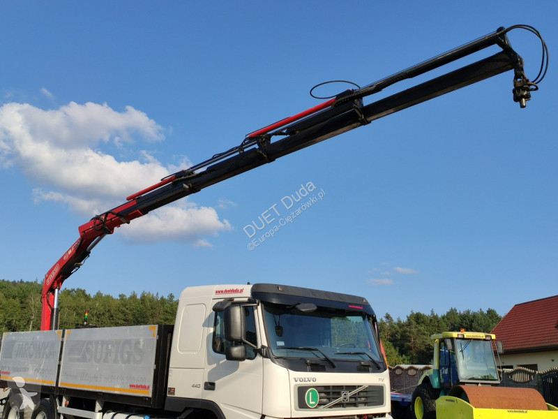 Kamion Volvo FM 440 6x4 HDS FASSI F170 Składany...