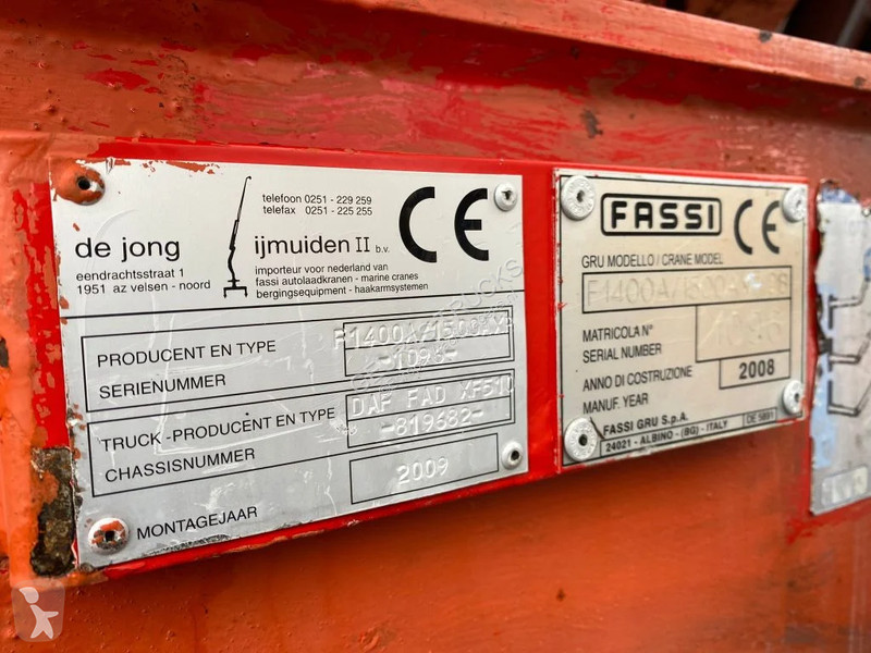Camion DAF 10X4 + FASSI F1500AXP.28...