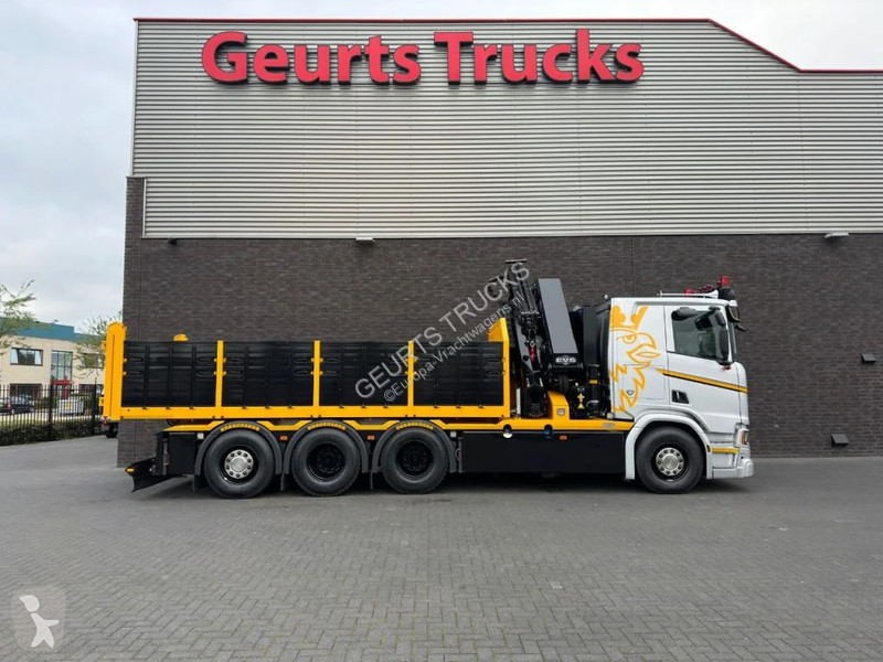 Kamion Scania R530 V8 NS 8X4 TRIDEM MET HYVA 2Z...