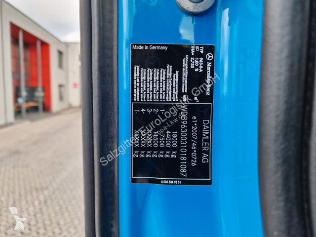 Kamion Mercedes 1851 / Meiller Kipper /...