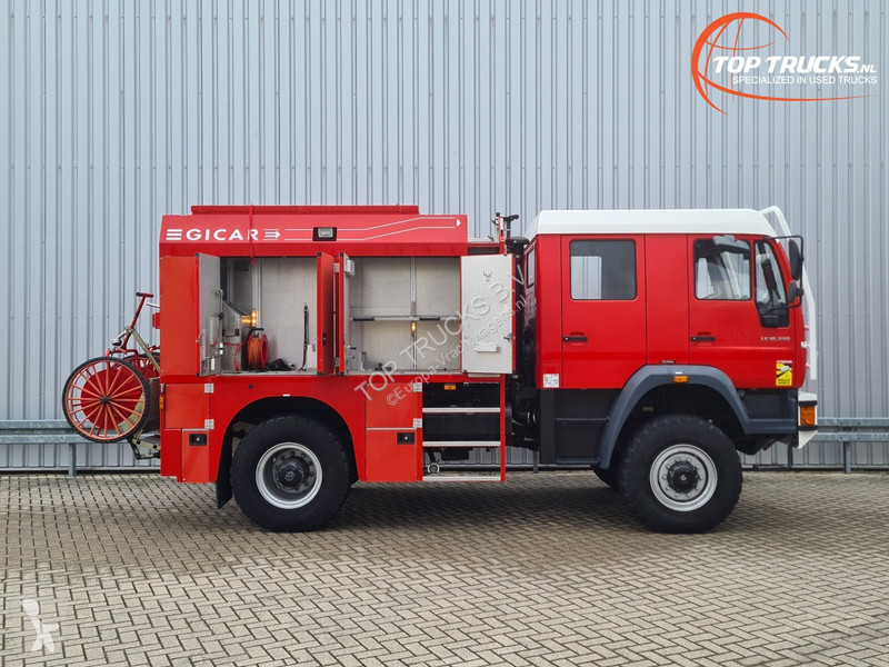 Camion MAN 18.220 4x4- 3.000 ltr -Brandweer,...