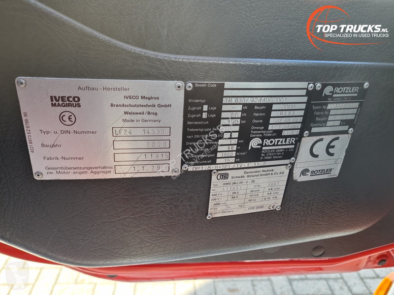 Kamion Iveco 150 E27 1.600 ltr watertank -...