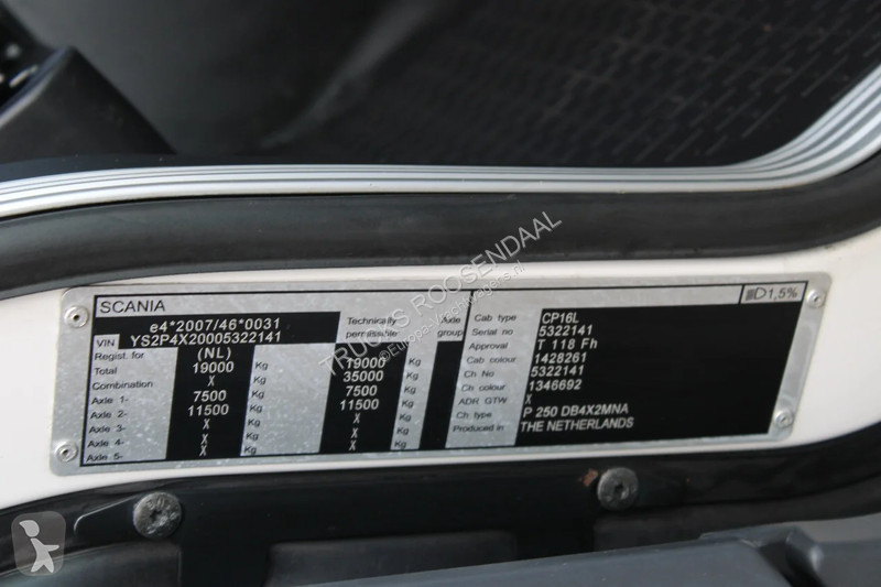 Camion Scania 250 + EURO 6