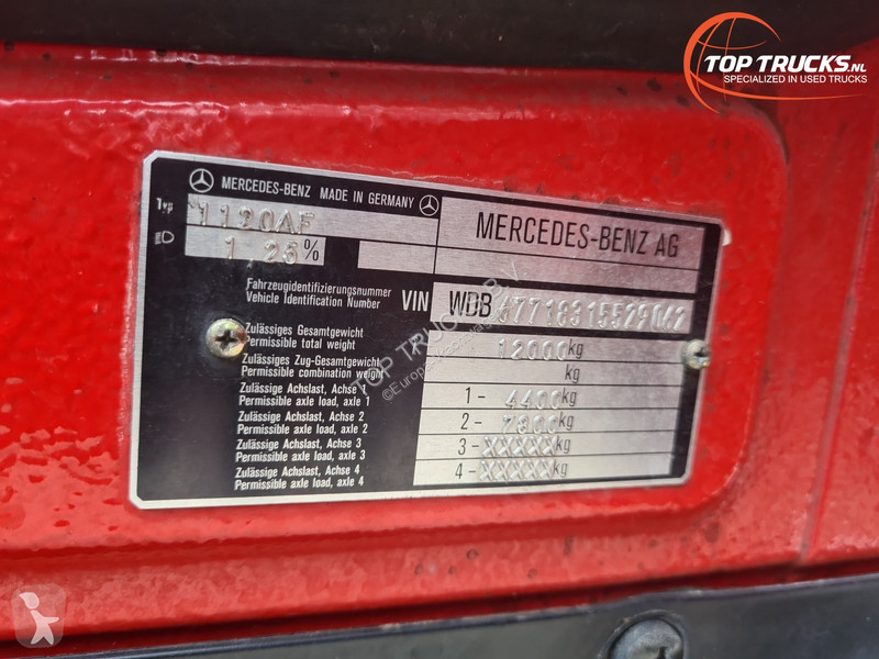Kamion Mercedes 4x4 - 1.200 ltr...