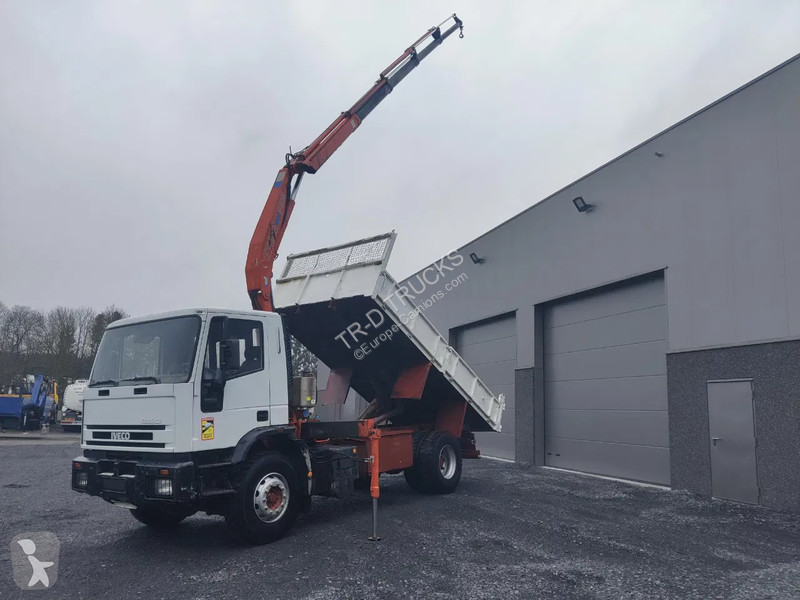 Camion Iveco 190 E27 - TIPPER + CRANE FASSI -...