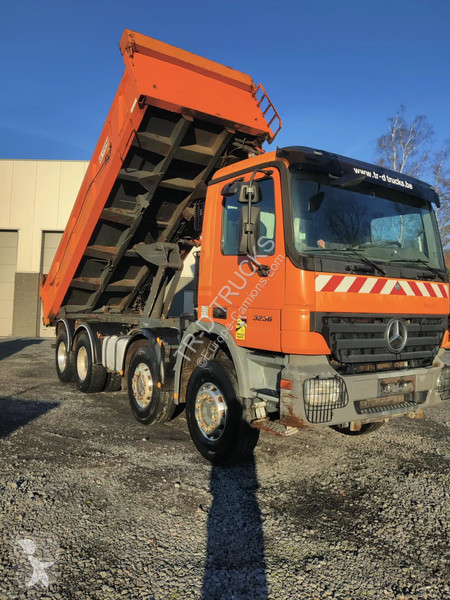 Camião Mercedes 3236 8X4 - 2 SIDE TIPPER/BI-BENNE