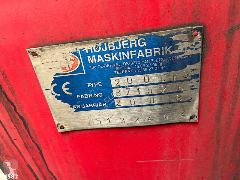 Camion DAF FAN 85  360 HMF 20 Tonmeter laadkraan