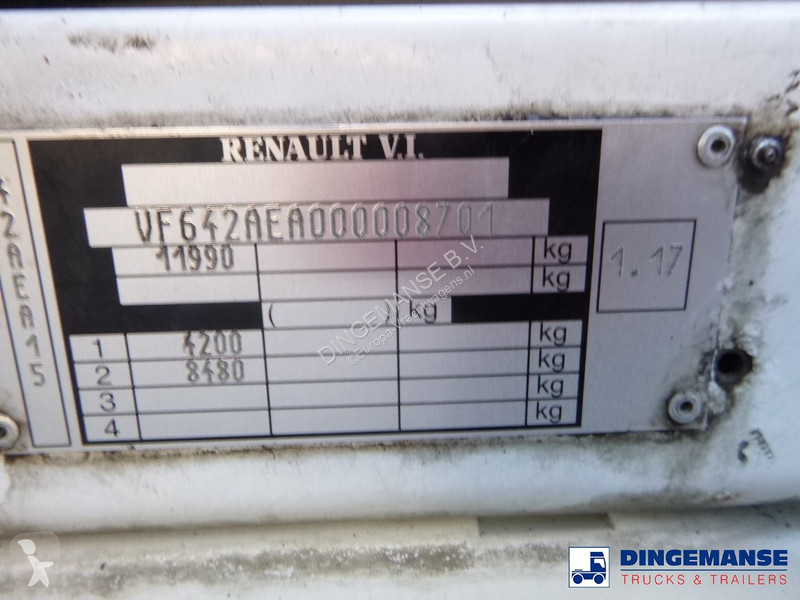 Kamion Renault 180 dci 4x2 curtain sider