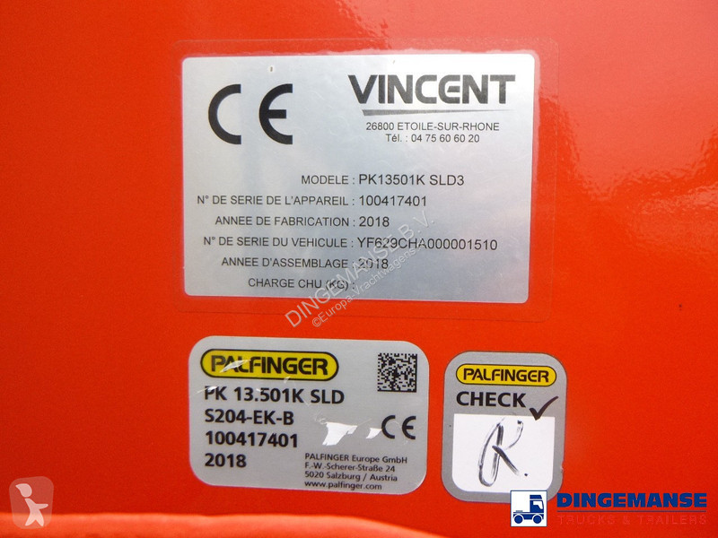 Camion Renault 340 dxi 6x2 + Palfinger PK...