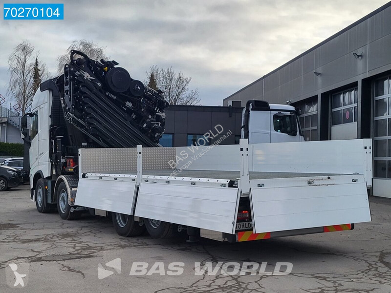 Camion Volvo FH  8X2 Effer 1000 9S + 6S Kran +...