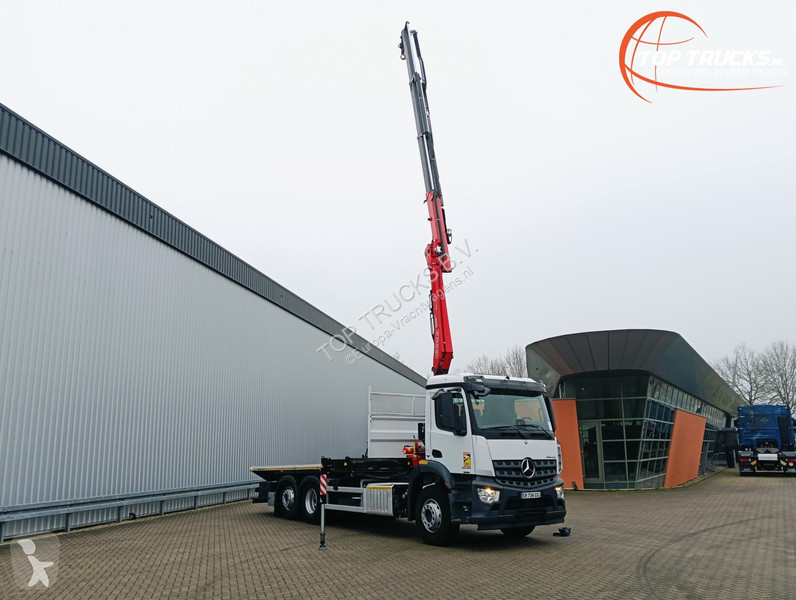 Camion Mercedes 2535 6x2 -17 TM Fassi Kraan,...