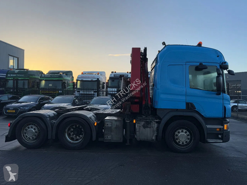 Camion Scania P450 6X2 - EURO 6 + HMF 2620-K5 +...