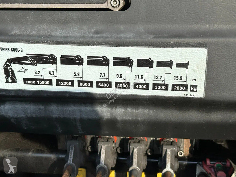 Kamion Volvo HIAB 60TM KRAAN/KRAN!!TOP!!