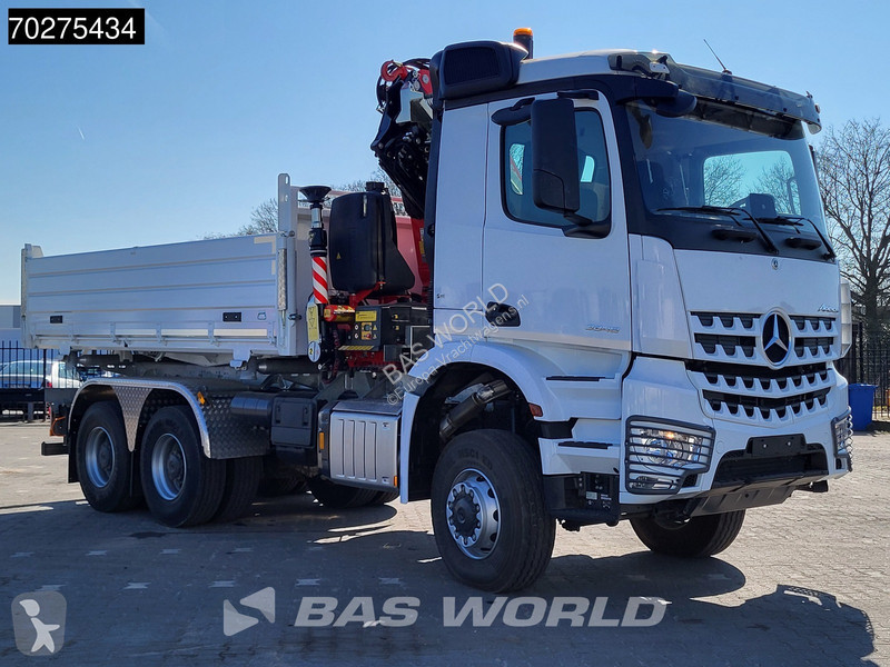 Camion Mercedes 3348 6X6 Fassi F255A.2.24...