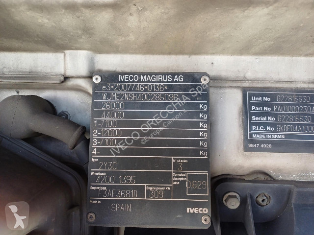 شاحنة Iveco Stralis AD260S42Y/FS-D