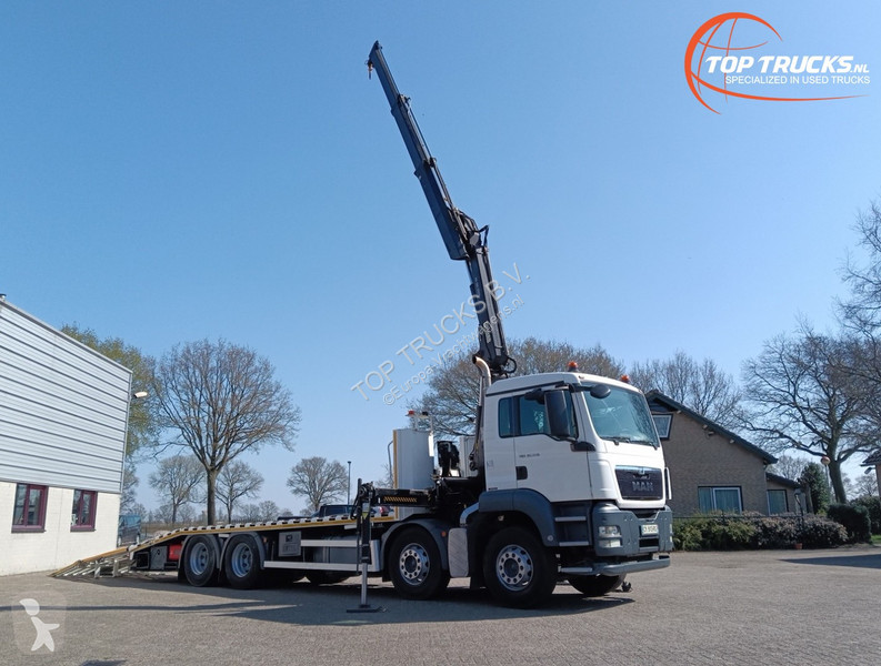 Camion MAN 35.360 8x2 - Hiab 16 TM Kraan,...