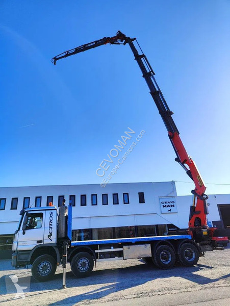 Camion Mercedes 4151 V8 8x4 Palfinger PK78002 +...