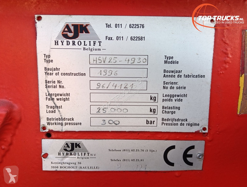 Kamion MAN 6x6 - 14TM Kraan, Crane, Kran -...
