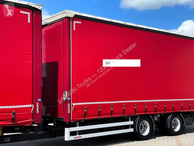 Lastbil med släp Mercedes ACTROS / ZESTAW...