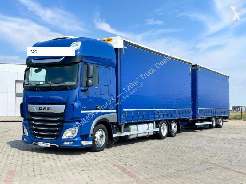 Camion remorque DAF XF 480 / ZESTAW TANDEM 120...
