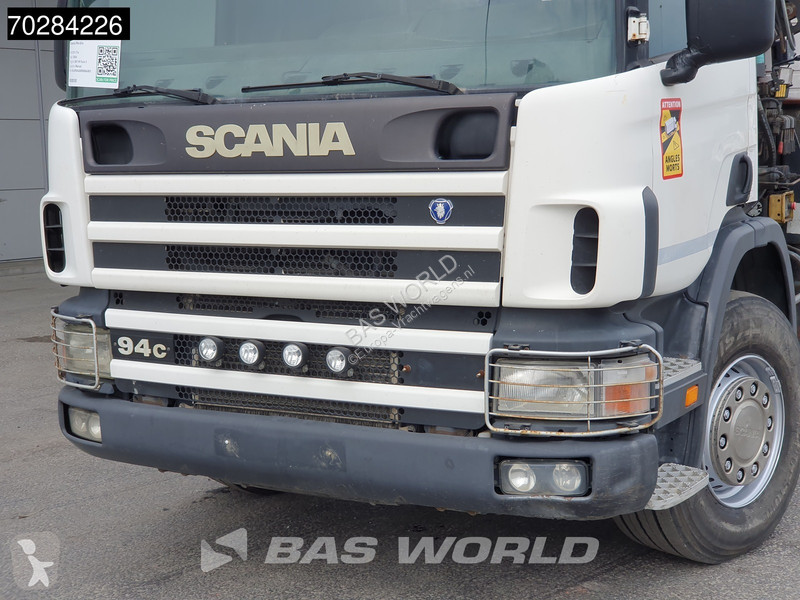 Camion Scania P94 6X4 Hiab 330-4 Kran Crane 9m3...