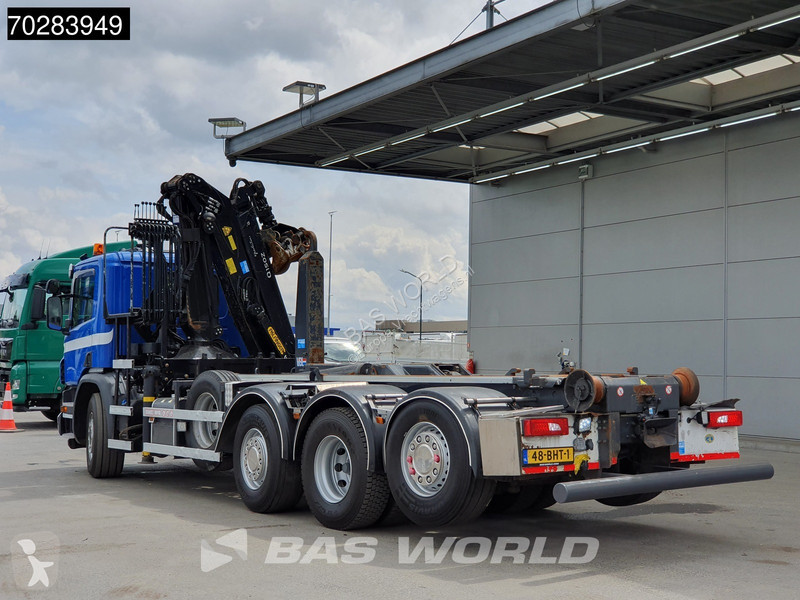 Camion Scania P410 8X2 N-Truck Palfinger Q150Z...