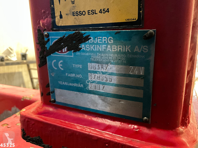 Camión DAF LF 180 HMF 7 Tonmeter laadkraan
