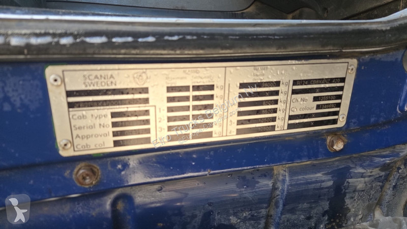 Camion Scania 124-420 (BIG AXLE / GRAND PONT /...
