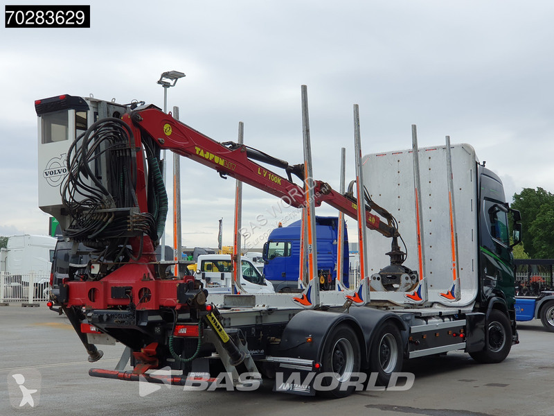 Camion Scania S650 S 6X4 Tajfun IV100K Kran...
