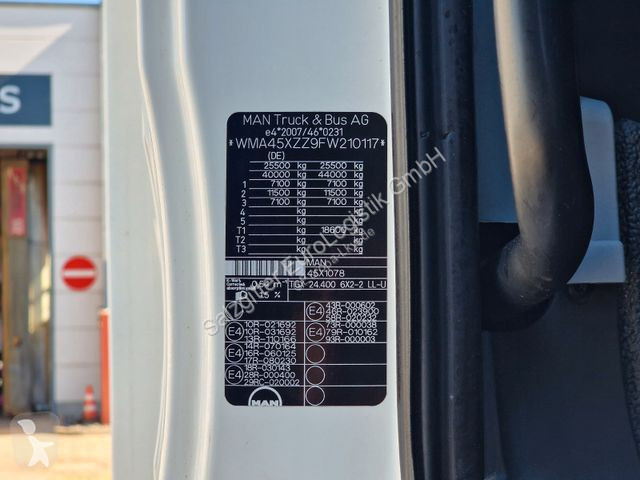 Lastbil MAN 24.400 6X2-2 LL-U / Intarder / Ldbw...