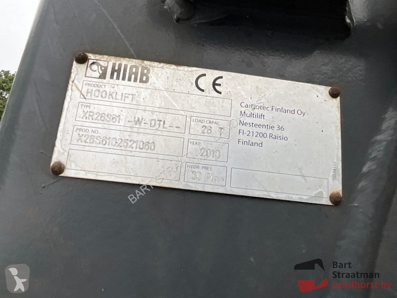 Camion DAF FAS 105460 6x2 Euro 5 Handgeschakeld...