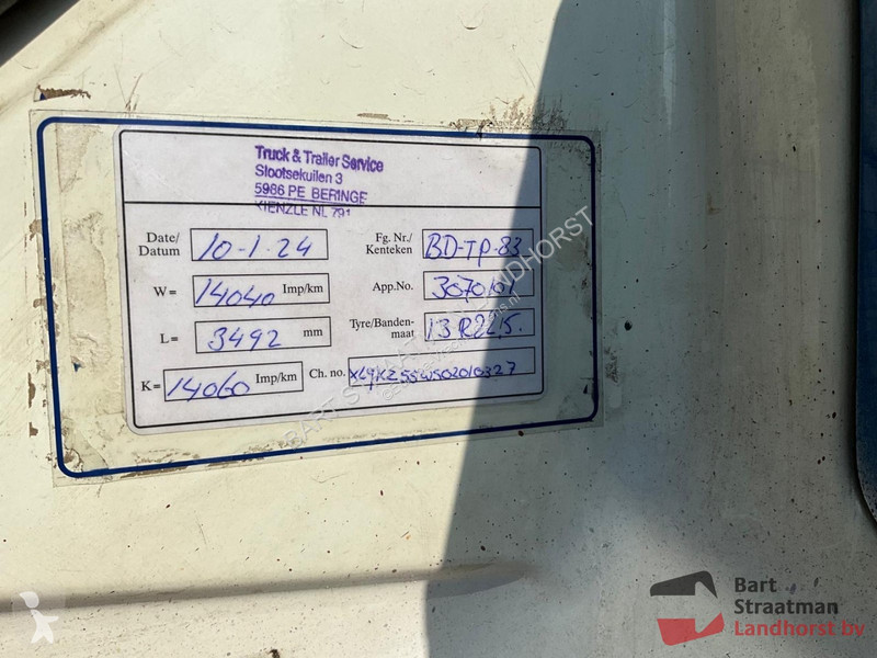 Kamion Ginaf M 3335-S 6x6 Euro 1 Handgeschakeld...
