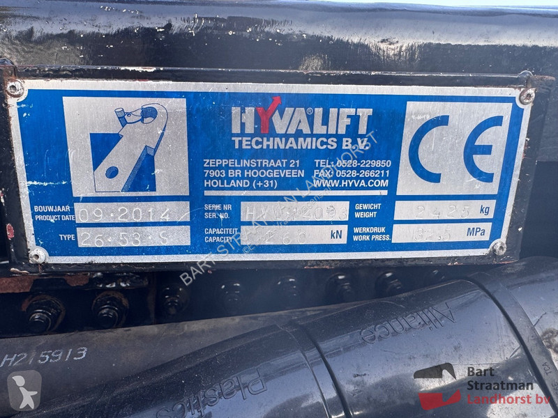 Kamion MAN 35.440 8x4 Euro 6 met HYVA 26 Ton...