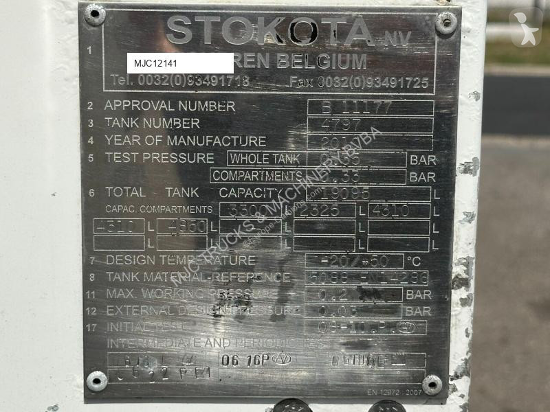 Kamion Volvo FM 450 6x2 19.000L - 5 COMP. FUEL...