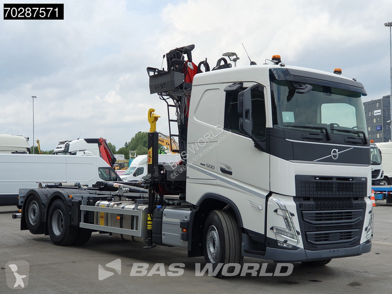 Camion Volvo 500 6X2 Penz Crane 15Z9.50R HYVA...