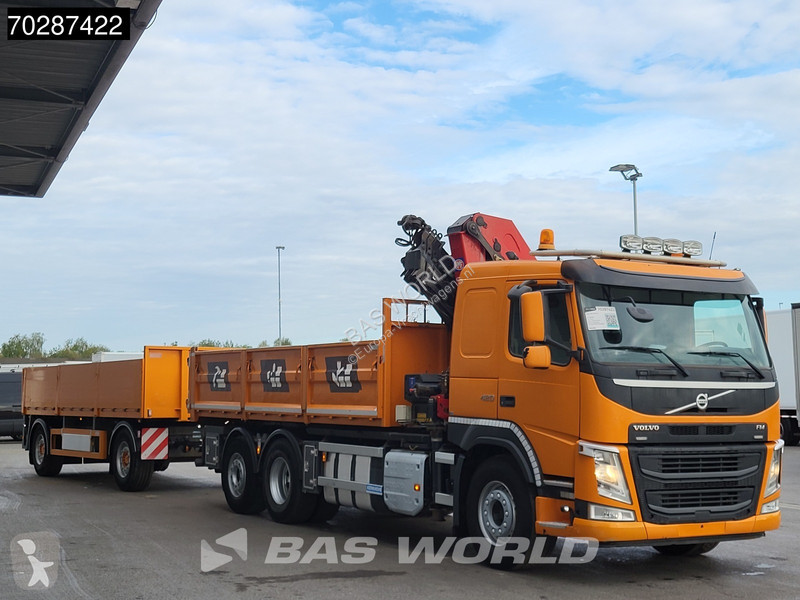Kamion Volvo 420 6X2 HMF 2120 K 4 Crane...