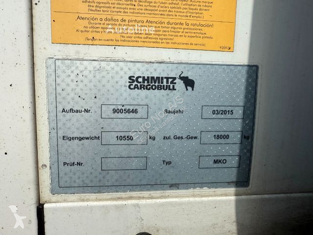 Lastbil Iveco 180E32 Schmitz / Thermo King...
