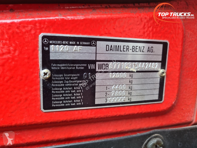 Kamion Mercedes AF 4x4 -Brandweer, Feuerwehr,...