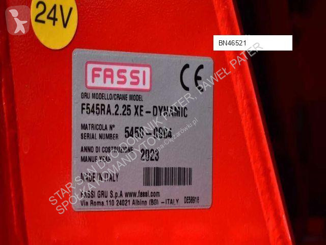 Camion Volvo FH 500 6x2 FASSI F545R.A.2.25...