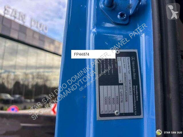 Camion Mercedes ACTROS 3341 6x6 HMF 4220 K4...